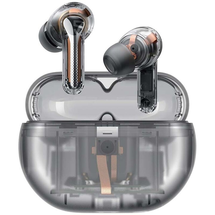 SoundPEATS Capsule3 Pro TWS Schwarz Transparent - Bluetooth-Kopfhörer