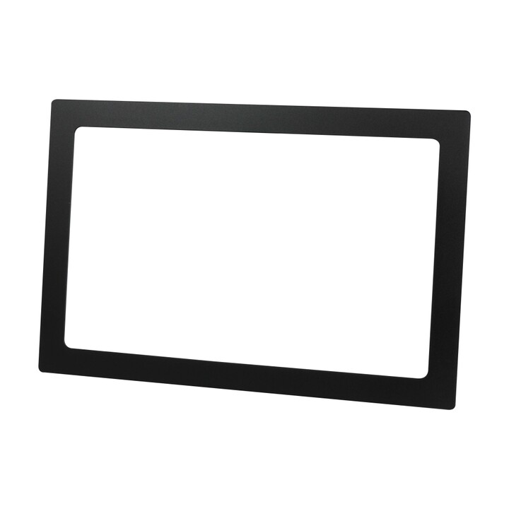 Tablette avec écran tactile ALLNET de 18 pouces zbh. Façade pour cadre d'encastrement noir étroit