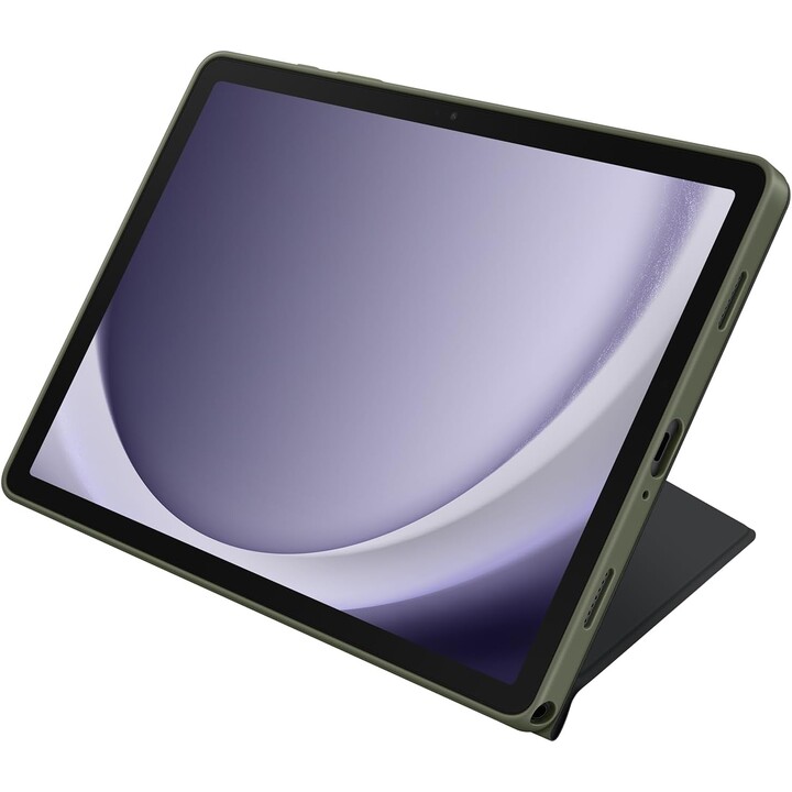 Capa de livro Samsung, capa preta estilo livro para Samsung Galaxy Tab A9