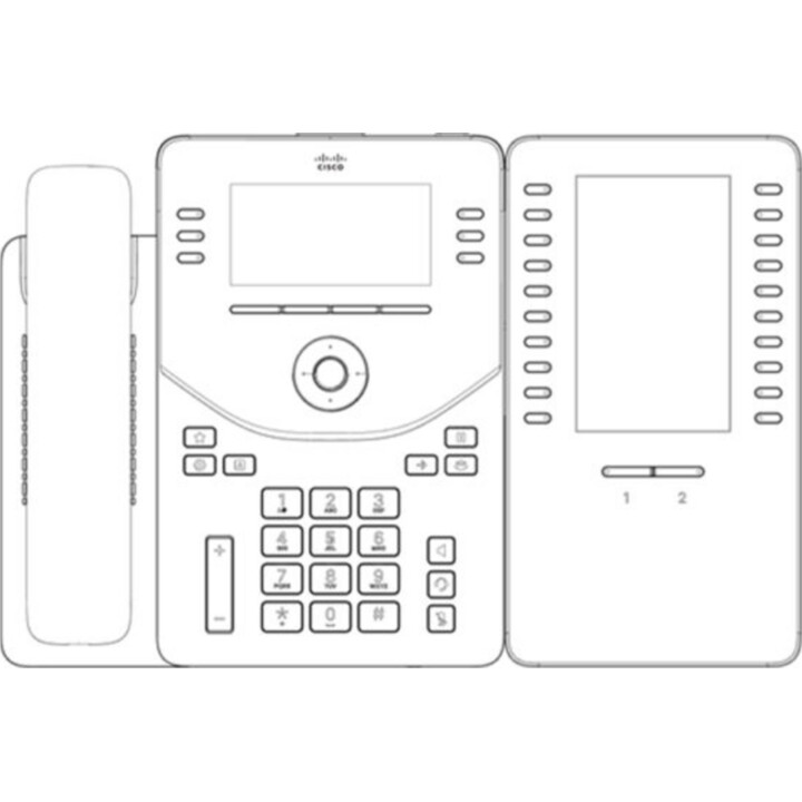 Cisco Desk Telefono 9800 Modulo di espansione chiave