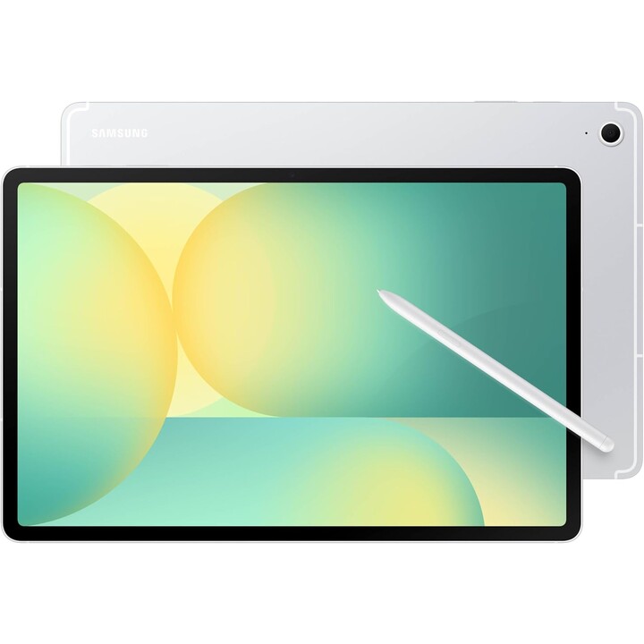 Samsung Galaxy Tab S10 FE+ Android Tablet, 5G, 8+128GB, 13.1 Pantalla, S Pen incluida, Batería de larga duración, Plata