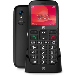 SPC Polaris Pure Cell Phone for Seniors / 4G / Black