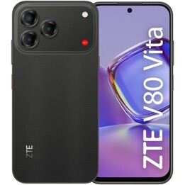 ZTE Blade V80 Vita Smartphone, 4GB/256GB, 6.75-inch, Black