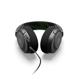 Steelseries ARCTIS NOVA 1X Auscultadores com fio, arnês, para jogos, Preto, Verde