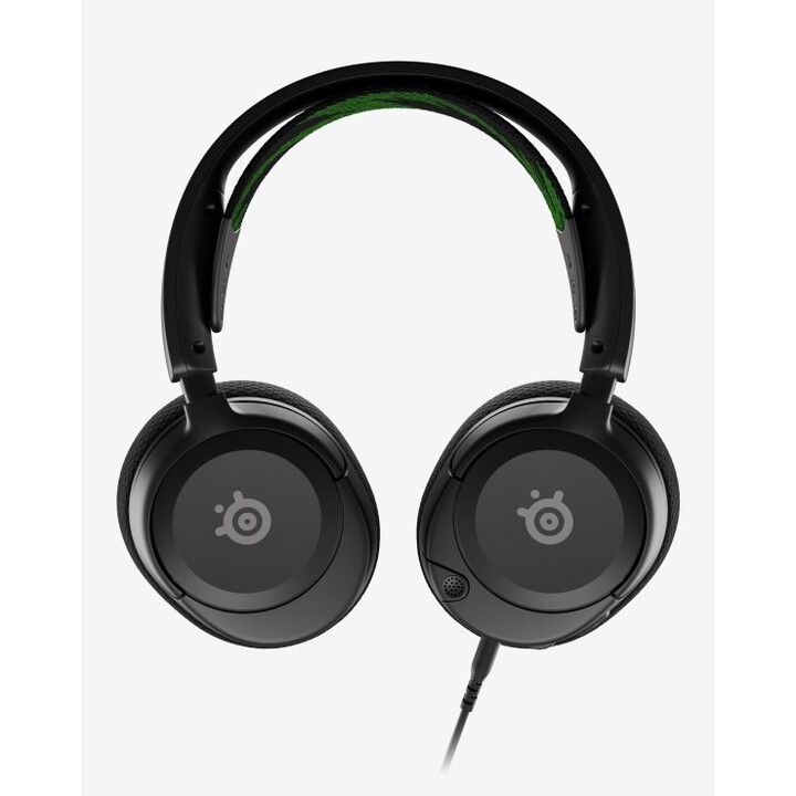Steelseries ARCTIS NOVA 1X Cuffie con cavo e archetto per videogiochi, nero, verde