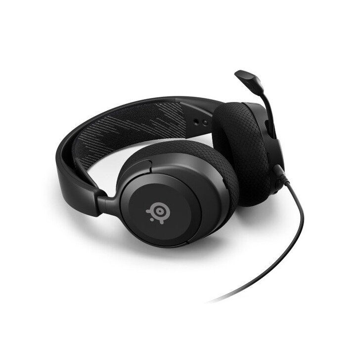 Steelseries Arctis Nova 1 Auscultadores para jogos com fio, arnês, recondicionados, pretos
