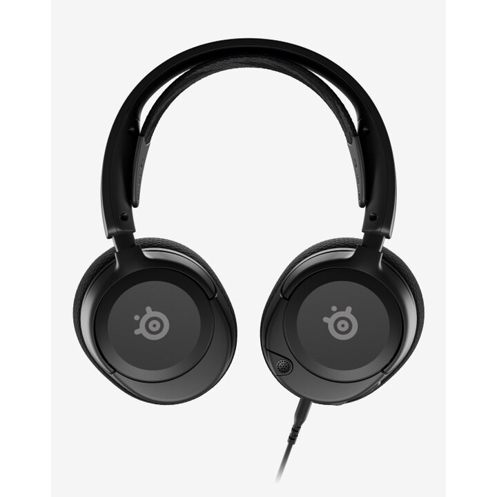 Steelseries Arctis Nova 1 Auscultadores para jogos com fio, arnês, recondicionados, pretos