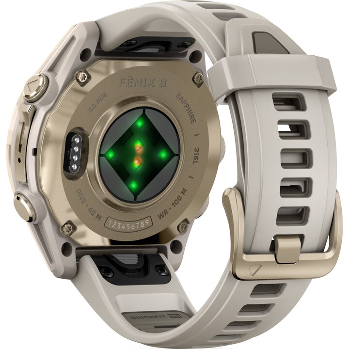 Garmin Fenix ​​8 AMOLED 43mm Oro