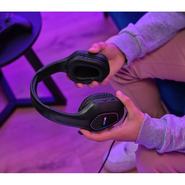 Gaming-Kopfhörer mit Mikrofon Trust Gaming GXT 416 Zirox/ Klinke 3,5/USB Schwarz