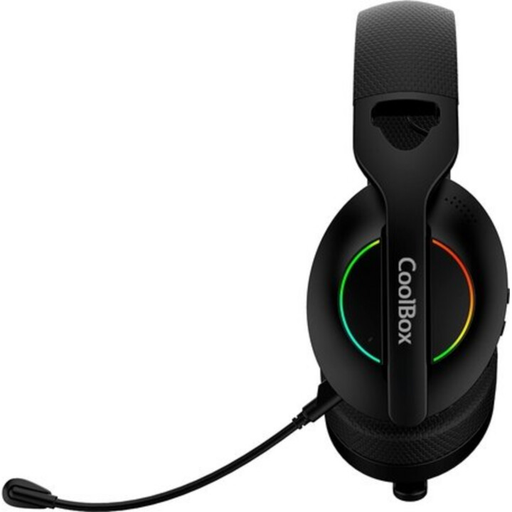 CoolBox WB01 COO-AUM-WB01-B casque sans fil noir avec microphone
