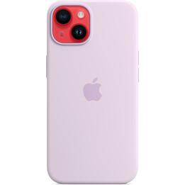 Purple silicone case for Apple iPhone 14, model no. A2910 - MPRY3ZM/A