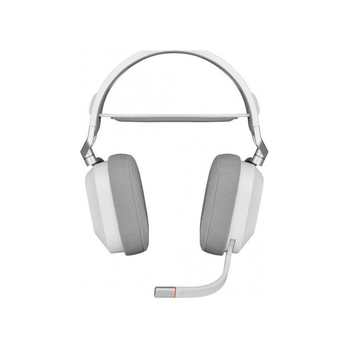 Kabelloses Headset HS80 RGB Gaming Spatial Audio weiß