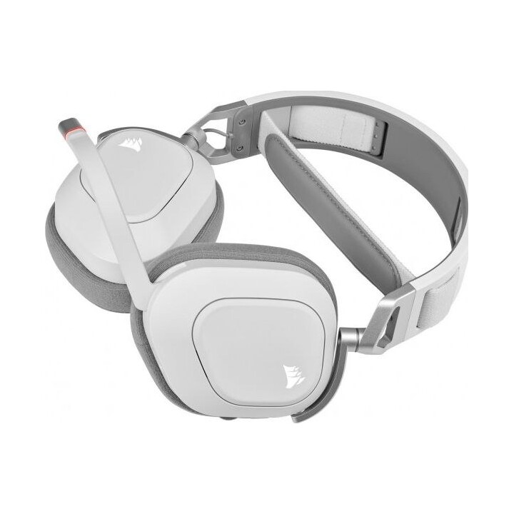 Casque sans fil HS80 RGB Gaming Spatial Audio blanc