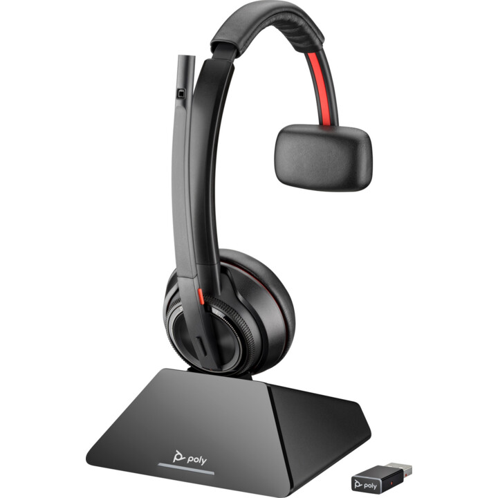 Fone HP Poly DECT Savi 8210 Office USB-A Mono - Áudio Profissional