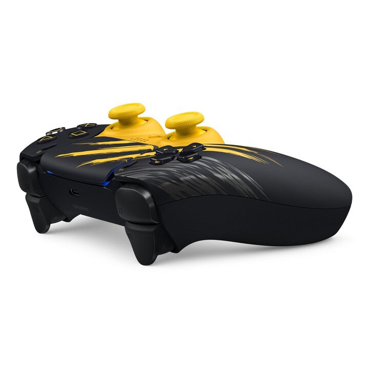Manette sans fil DualSense pour PlayStation 5 de Sony – Édition limitée « Marvel’s Wolverine Battle Yellow »