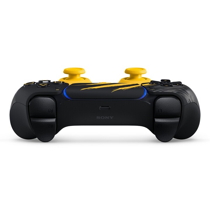 Controller wireless DualSense per PlayStation 5 di Sony – Edizione limitata "Marvel’s Wolverine Battle Yellow"