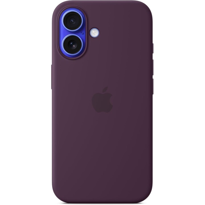 Apple Silikonhülle mit MagSafe, Pflaume, für iPhone 16, MYY43ZM/A