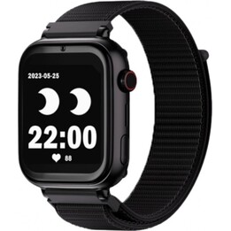 Savefamily SaveWatch Plus Kinder-Smartwatch mit GPS und Telefonfunktion – IP67 – SOS-Taste – Schwarzes Gehäuse – Schwarzes Texti