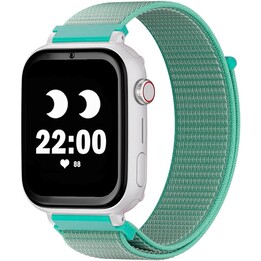Savefamily SaveWatch Plus Kids Smartwatch with GPS and Calling - IP67 - SOS Button - White Case - Ocean Fabric Strap MDMX120290…