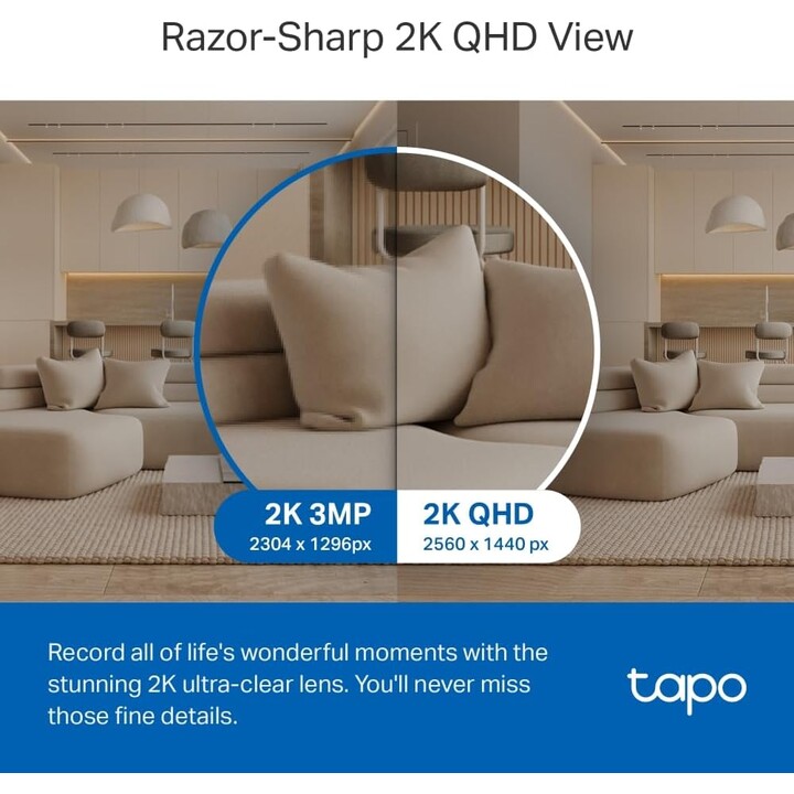TP-LINK 360° Câmera de Vigilância Tapo C220