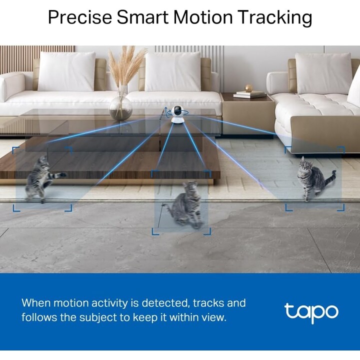 TP-LINK 360° Câmera de Vigilância Tapo C220