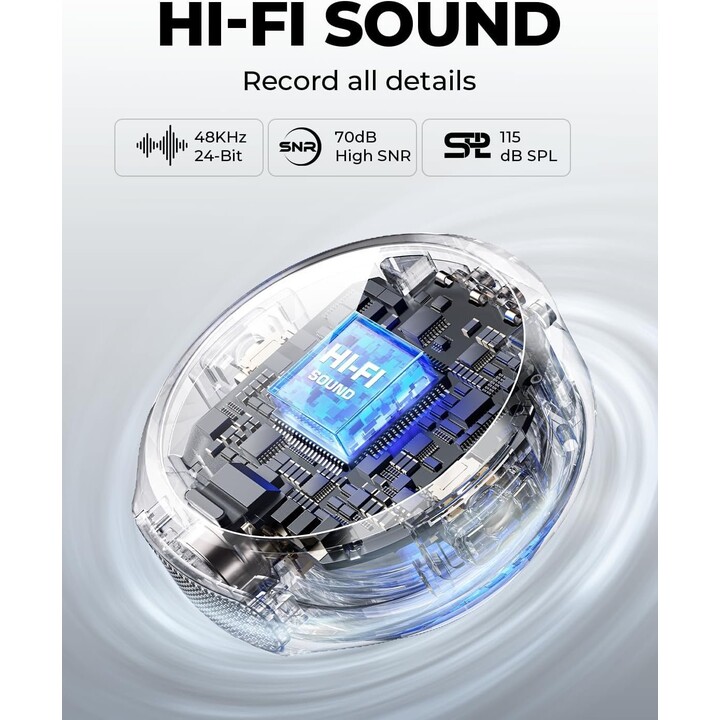 Microfono hollyland wireless lark m2 combo preto