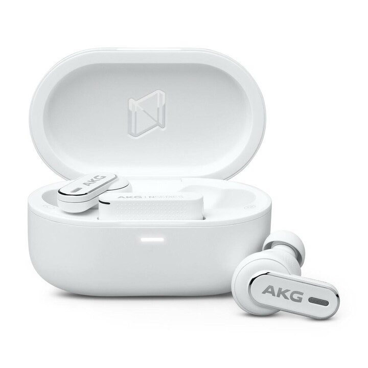 Casque sans fil hybride à réduction de bruit AKG N5 - Blanc