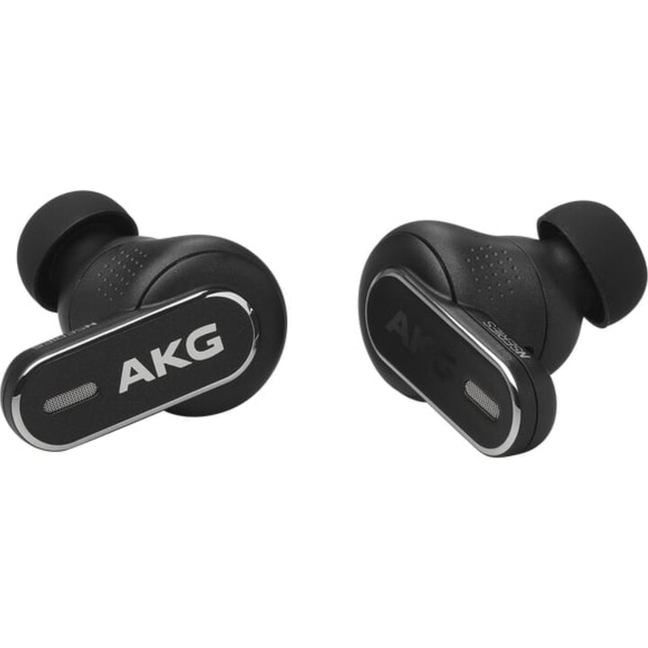 Auscultadores sem fios AKG Bluetooth 5.3 com cancelamento de ruído, microfone e áudio de alta resolução - Preto