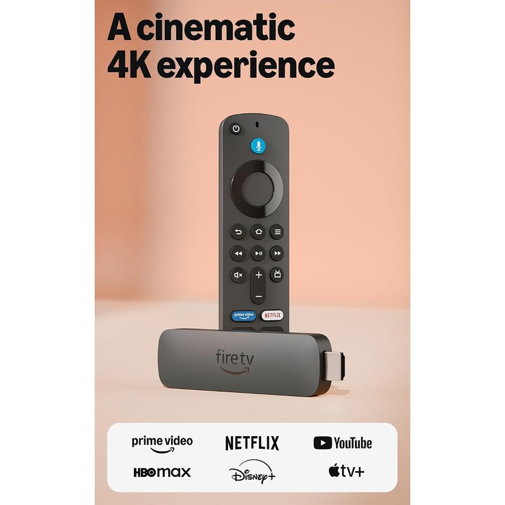 Amazon Fire TV Stick 4K PLUS UHD Streaming Media Player With Alexa Remote