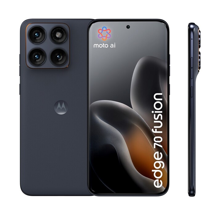Motorola edge 70 fusion 17,2 cm (6,78") Doble SIM Android 16.0 5G USB tipo C 12 GB 256 GB 7000 mAh Negro