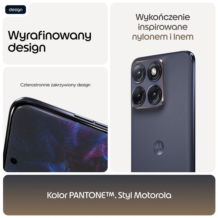 Smartphone Motorola edge 70 fusion 17,2 cm (6,78") Doppia SIM Android 16.0 5G USB Type-C 12 GB 256 GB 7000 mAh Nero