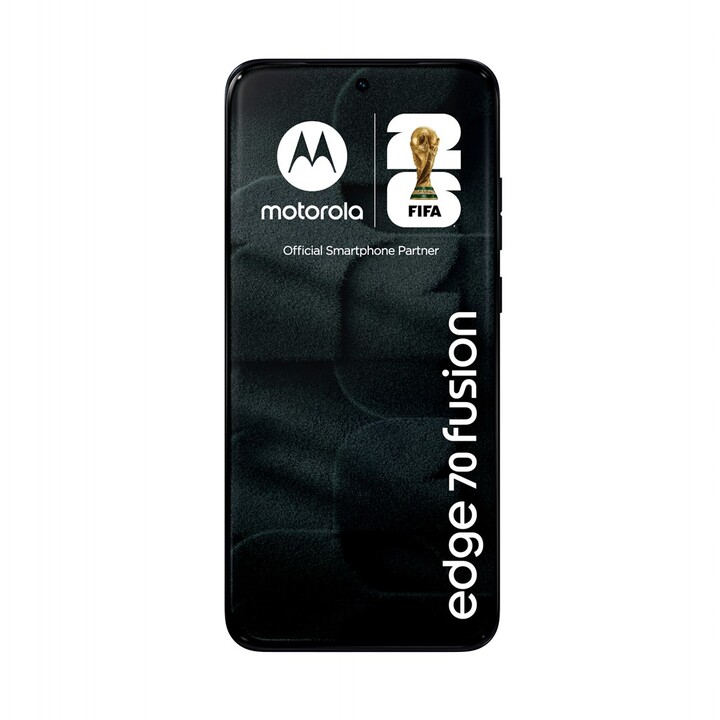 Motorola edge 70 fusion FIFA Edition 17,2 cm (6,78") double SIM Android 16.0 5G USB Type-C 8 Go 256 Go 5 200 mAh Noir