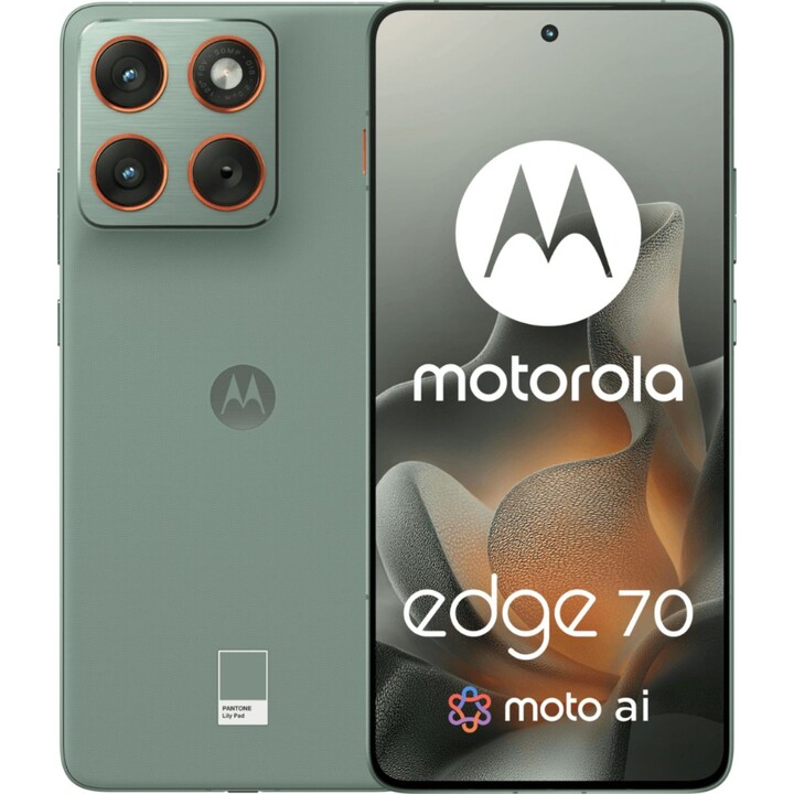 Motorola Edge 70, 12GB 512GB, 6.7 POLED 120Hz, 4800mAh, Lily Pad Green