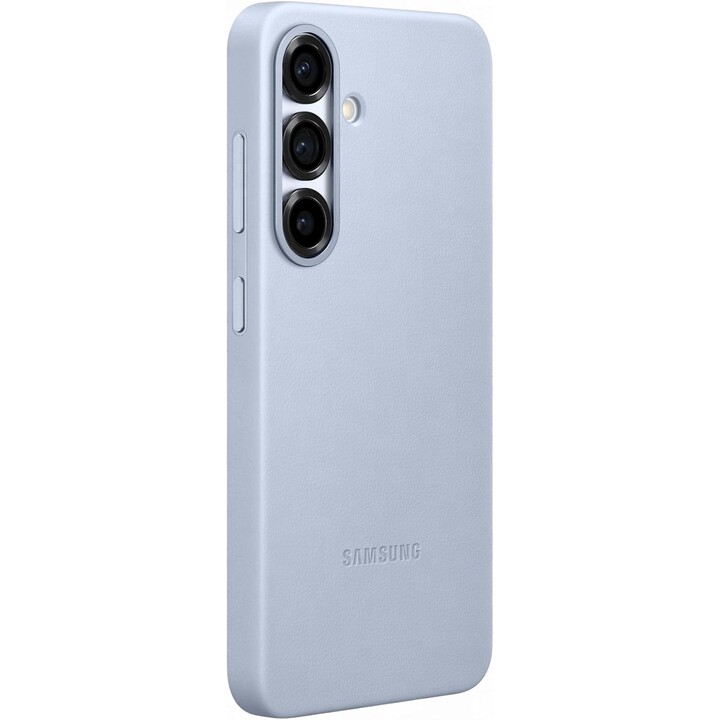 Funda de piel vegana Kindsuit para Samsung S931 S25 azul claro EF-VS931PL