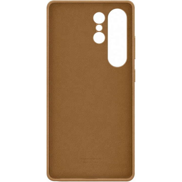 Samsung S938 S25 Ultra Kindsuit Veganes Lederetui Kamel EF-VS938PFE