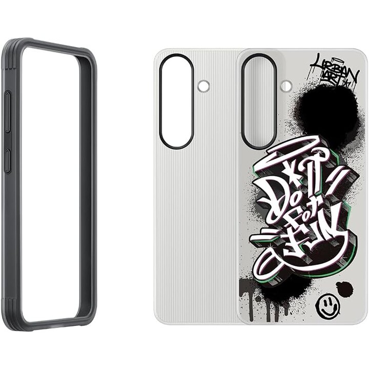 Samsung Galaxy S25 custodia Flipsuit rinforzata nera