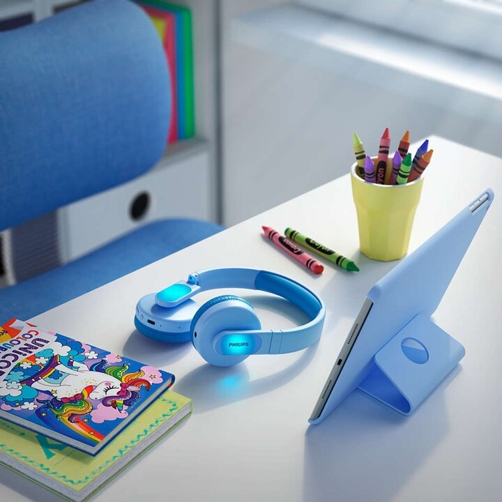 Philips Kopfhörer Tak4206 Kinder Blau Inalam