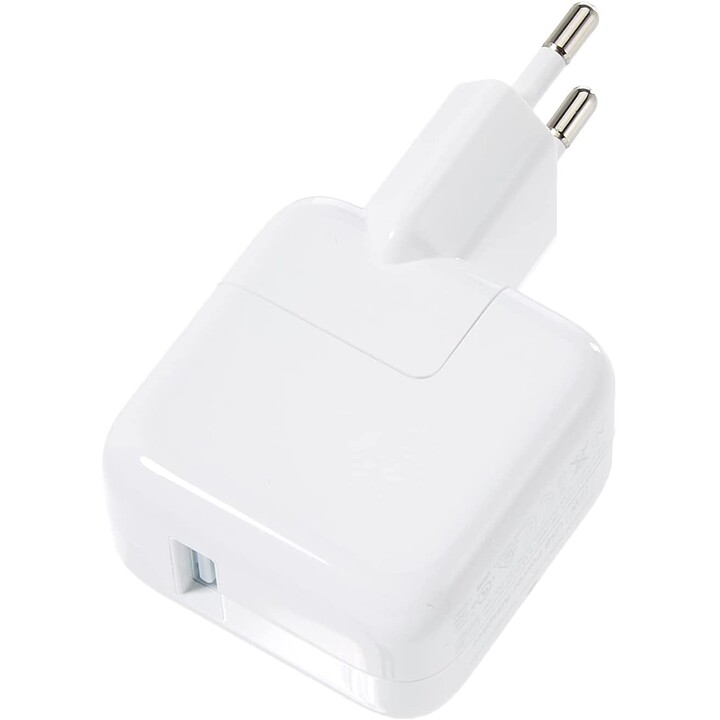 Adaptateur secteur Apple MGN03ZM/A 12W/pour iPhone/iPad/iPod