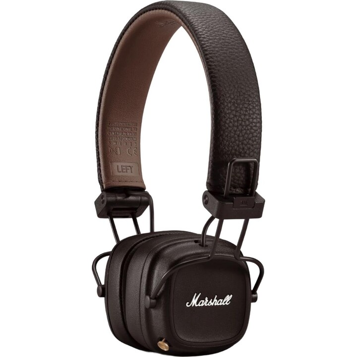 Marshall Major IV Marrón - Auriculares Bluetooth