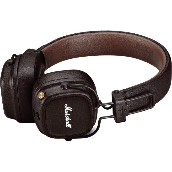 Marshall Major IV Marrón - Auriculares Bluetooth