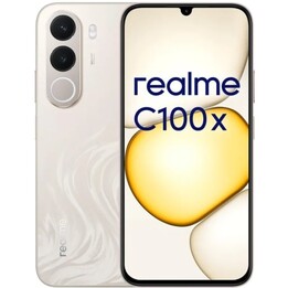 Smartphone Realme C100X 4 Go / 256 Go / 6,8 pouces / Doré