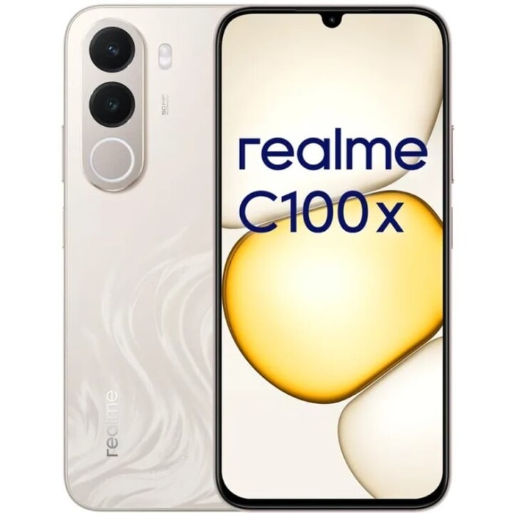 Smartphone Realme C100X 4 GB / 256 GB / 6,8' / Dourado