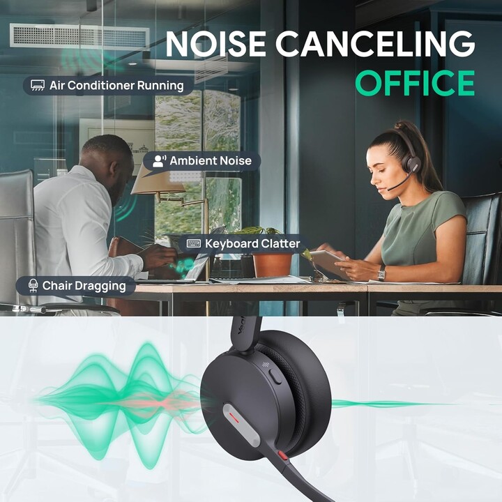 Yealink BH70 Dual Teams USB-A Auricular Bluetooth