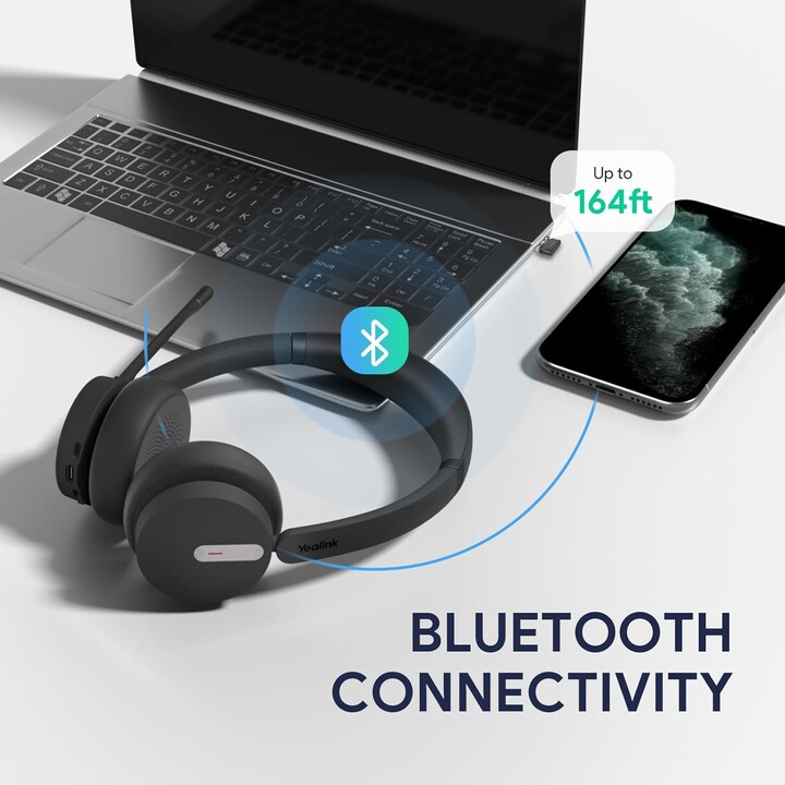 Yealink BH70 Dual Teams USB-A Oreillette Bluetooth