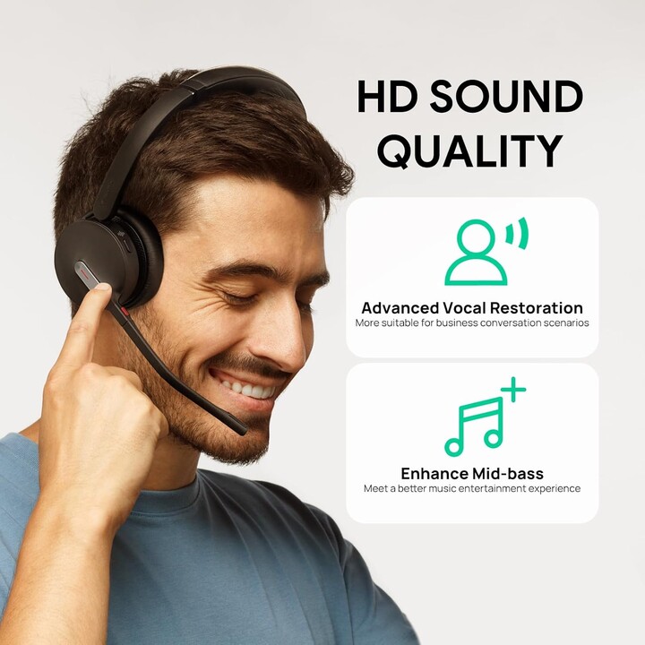 Yealink BH70 Dual Teams USB-A Bluetooth Headset