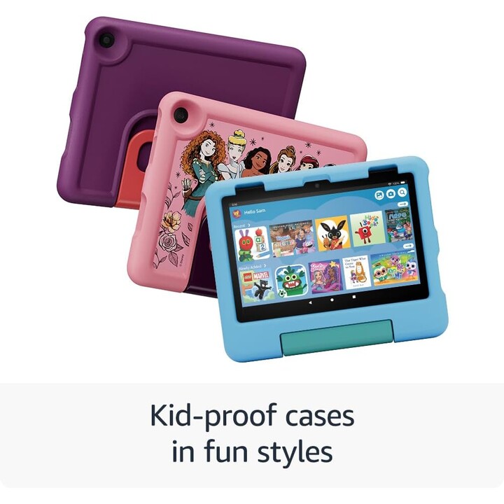 Tableta Amazon Fire HD 8 Kids de 32GB con WiFi - Azul