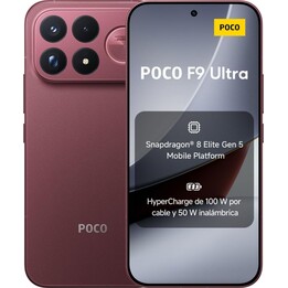 Smartphone Xiaomi POCO F9 Ultra 5G, 12 GB, 256 GB, 6,9-Zoll-AMOLED-Display, 8.050 mAh, Dark Cherry