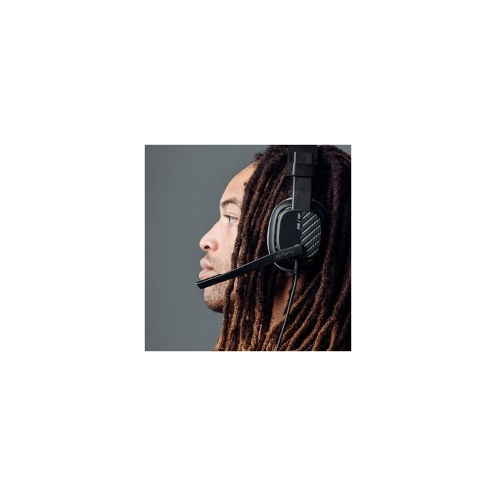 Casque Logitech Astro A10 Gen2, transducteurs 3,2 mm, micro avec fonction de coupure du micro par basculement, prise jack 3,5 mm