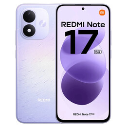 Smartphone Xiaomi Redmi Note 17 5G, 8 Go / 256 Go, écran AMOLED de 6,99 pouces, batterie de 7 700 mAh, violet