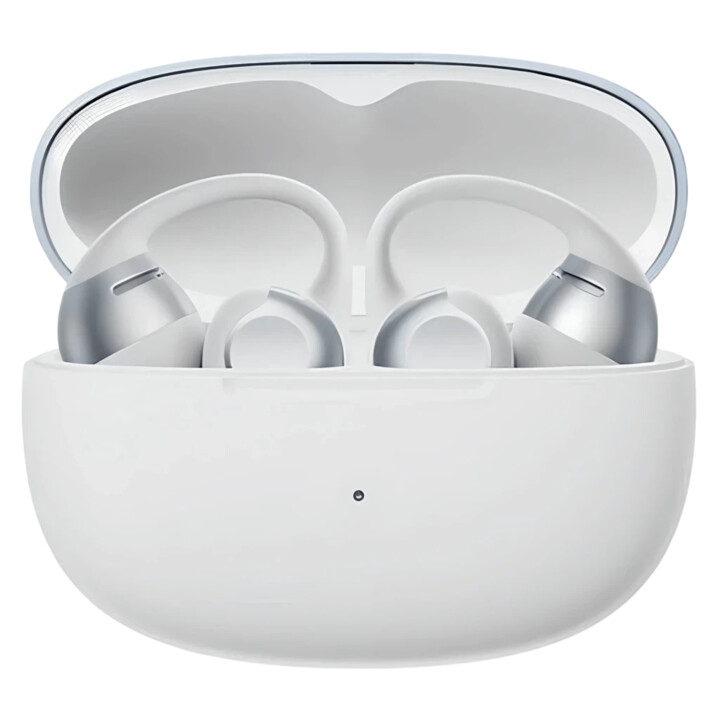 SHOKZ OpenDots 2 Kopfhörer, grau, Open-Ear-Clip, Bluetooth 6.1, 10 Std. + 40 Std. im Etui